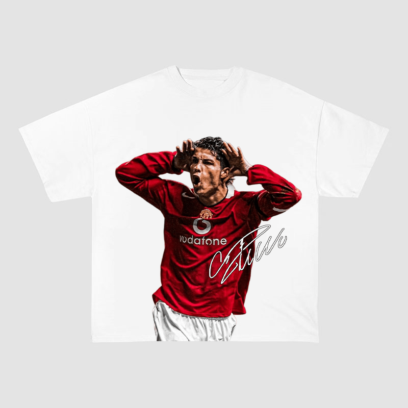 Cristiano Ronaldo Iconic Celebration Pose Tee-2004