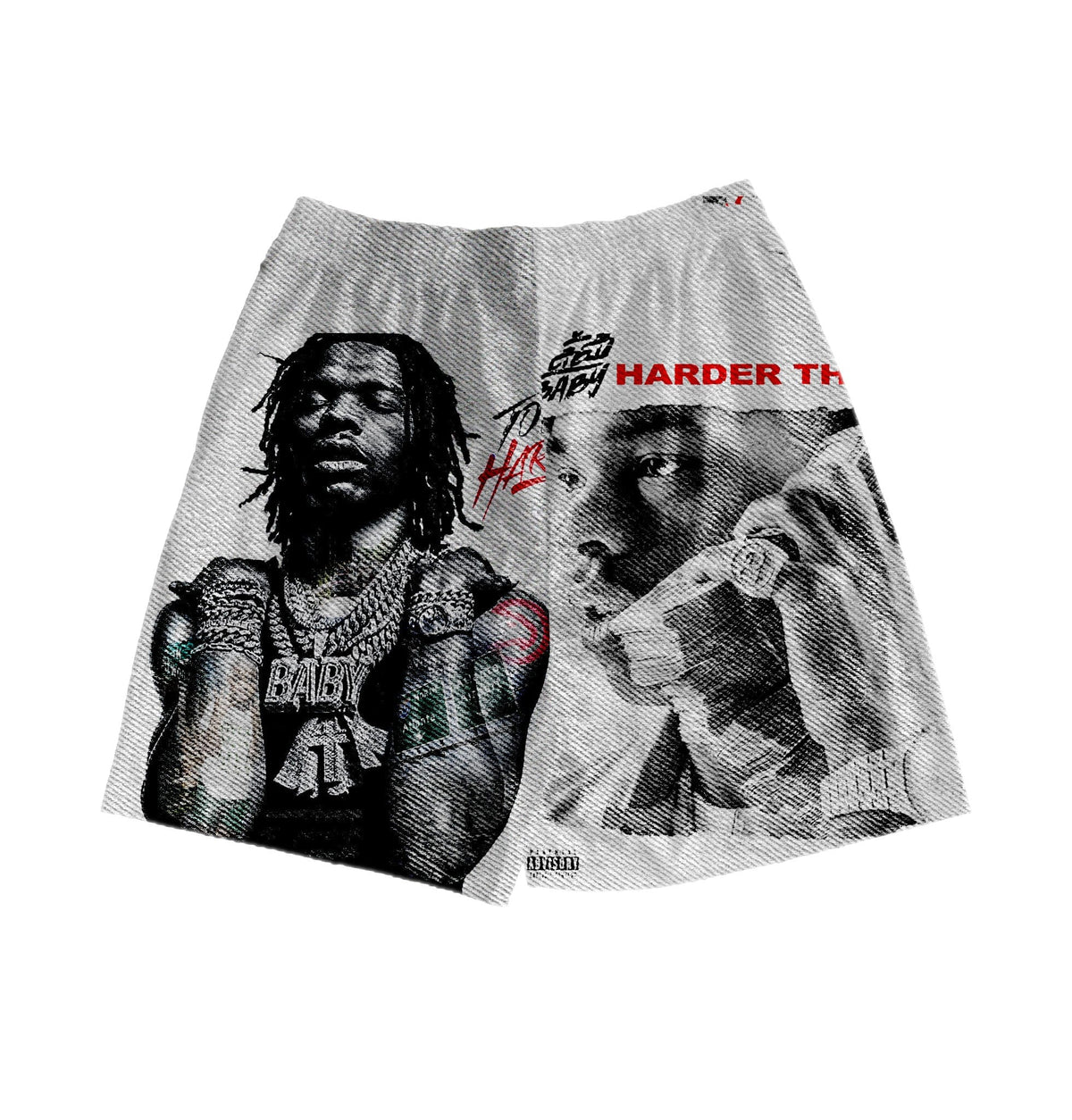 RDMCLOTHINGART tapestry hoodie BABY TAPESTRY SHORTS