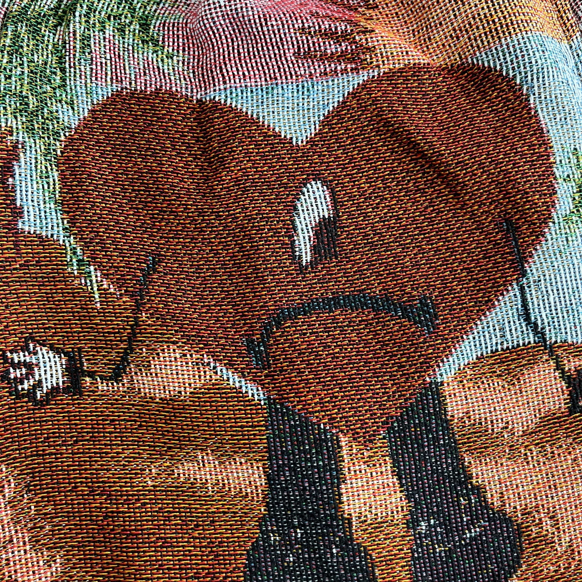 RDMCLOTHINGART tapestry hoodie BAD-BUNNY TAPESTRY SHORTS