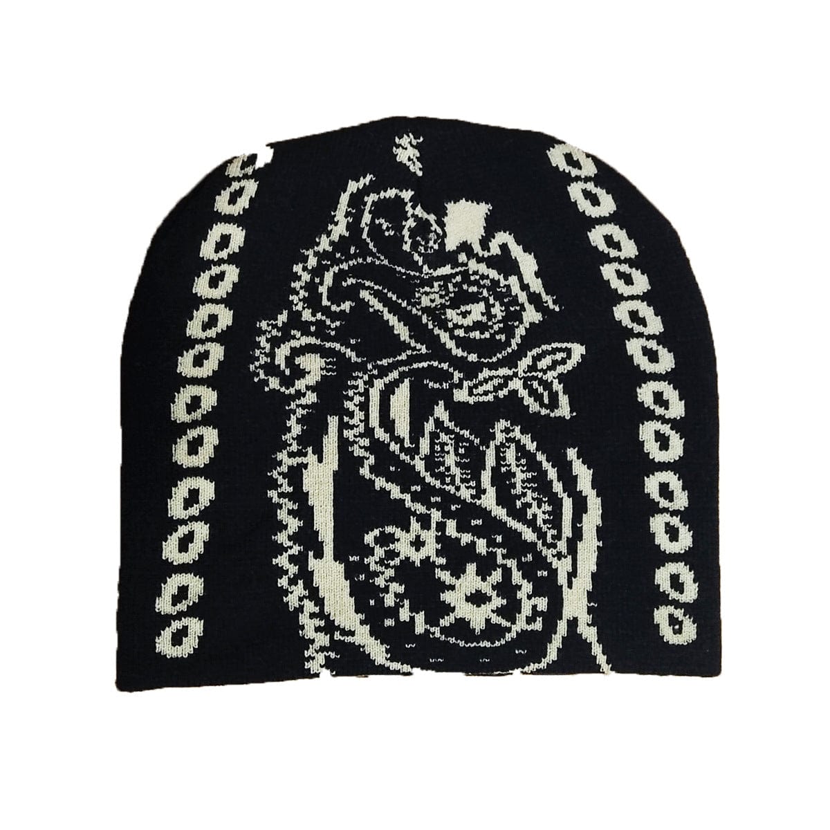 RDMCLOTHINGART tapestry hoodie BEANIE-2029