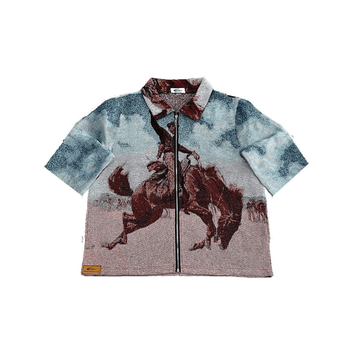 RDMCLOTHINGART tapestry hoodie BUCK JUMPER TAPESTRY TEE
