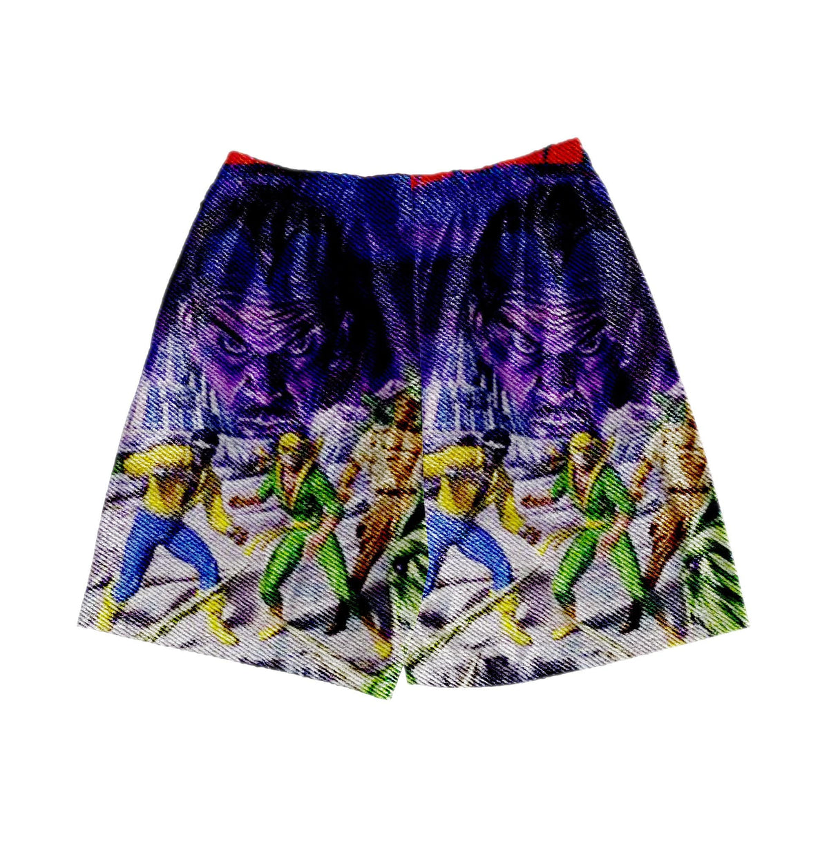 RDMCLOTHINGART tapestry hoodie IRON FIST X LUKE CAGE TAPESTRY SHORTS