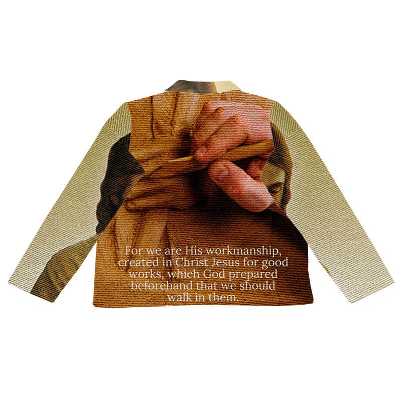 RDMCLOTHINGART tapestry hoodie JESUS TAPESTRY JACKET
