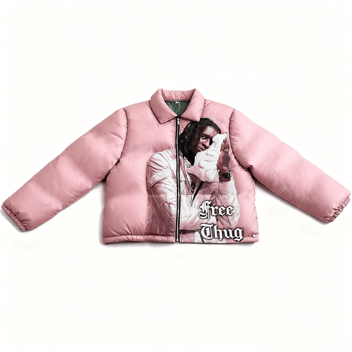 RDMCLOTHINGART tapestry hoodie PINK YSL TAPESTRY COAT