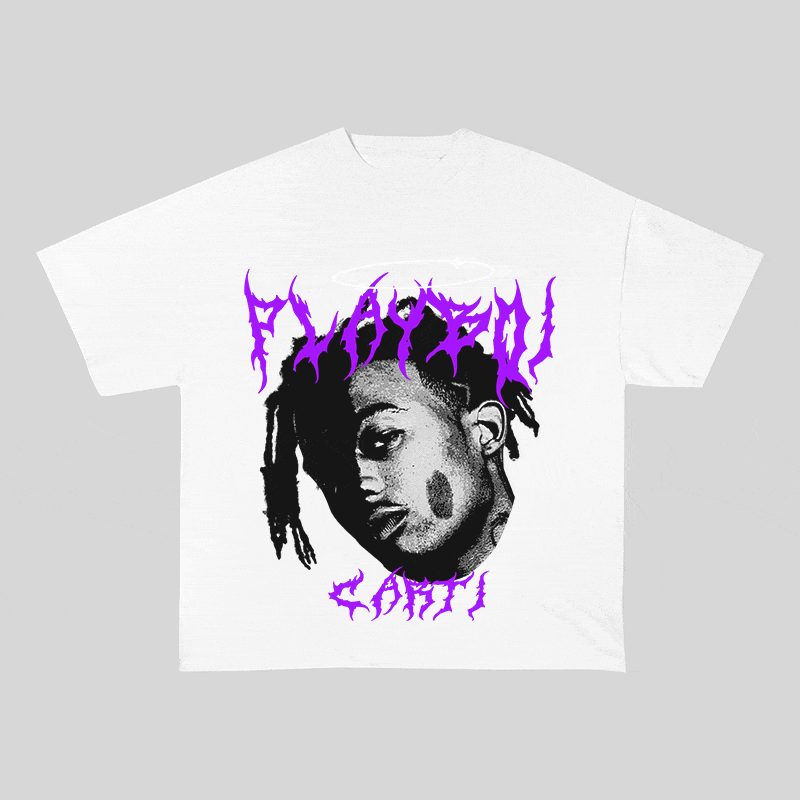 RDMCLOTHINGART tapestry hoodie PLAYBOI CARTY HEAVY WEIGHT COTTON TEE-8915