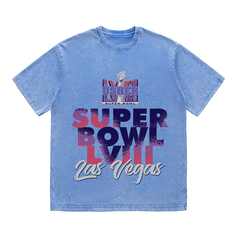 RDMCLOTHINGART tapestry hoodie SUPERBOWL HEAVY WEIGHT COTTON TEE-9203
