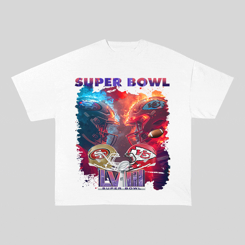 RDMCLOTHINGART tapestry hoodie SUPERBOWL21 HEAVY WEIGHT COTTON TEE-9211