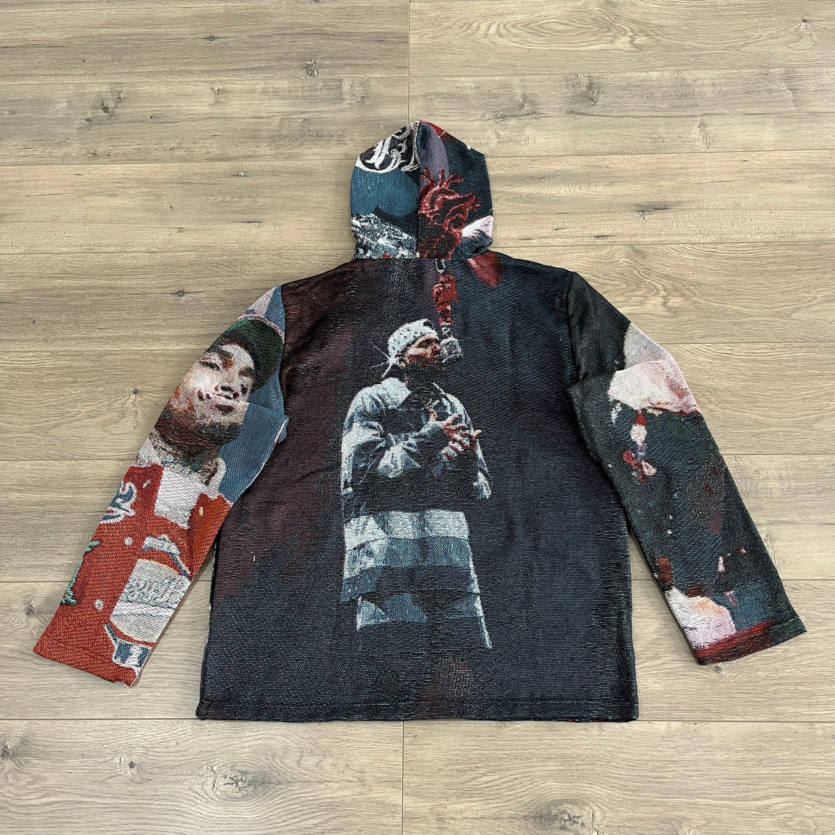 CHRIS BROWN TAPESTRY HOODIE