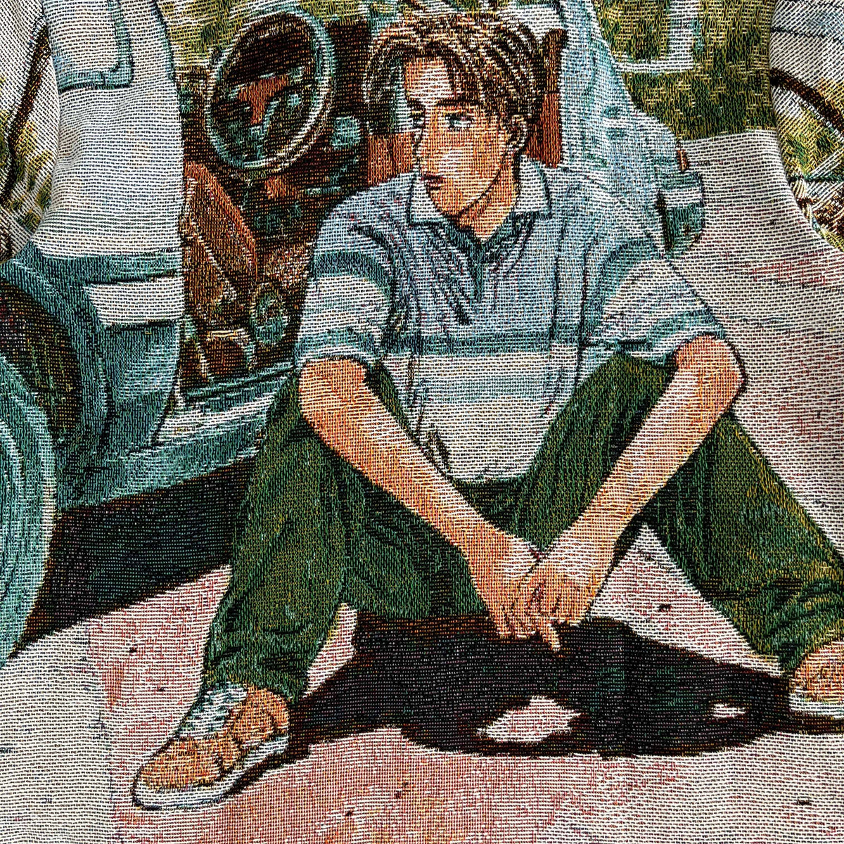 TAKUMI FUJIWARA TAPESTRY JACKET