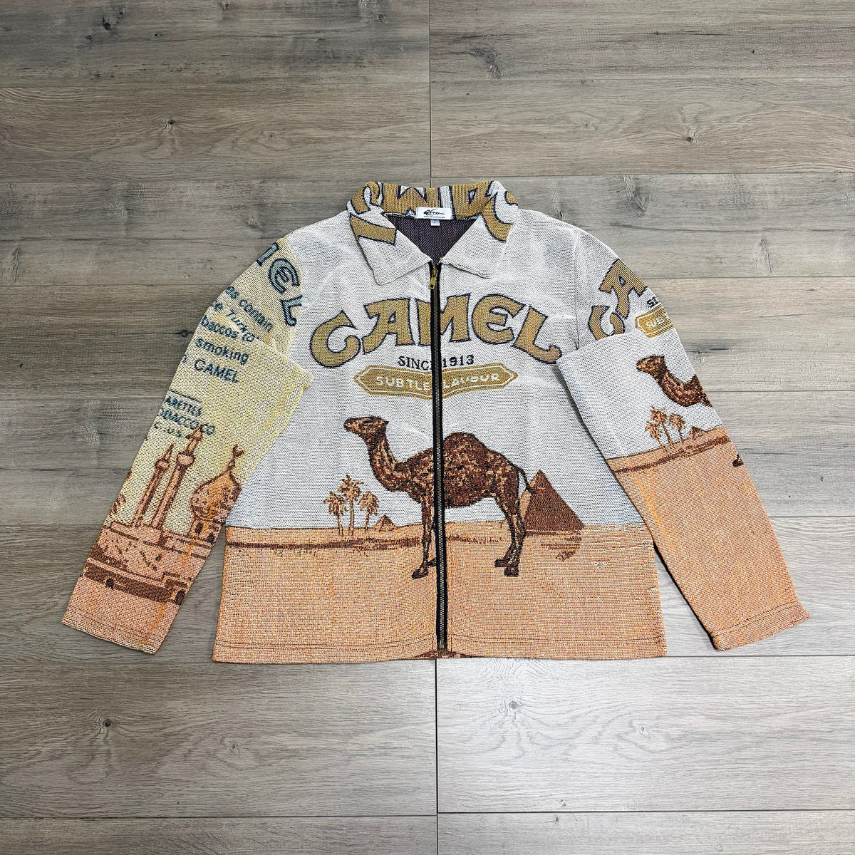 CAMEL TAPESTRY JACKET