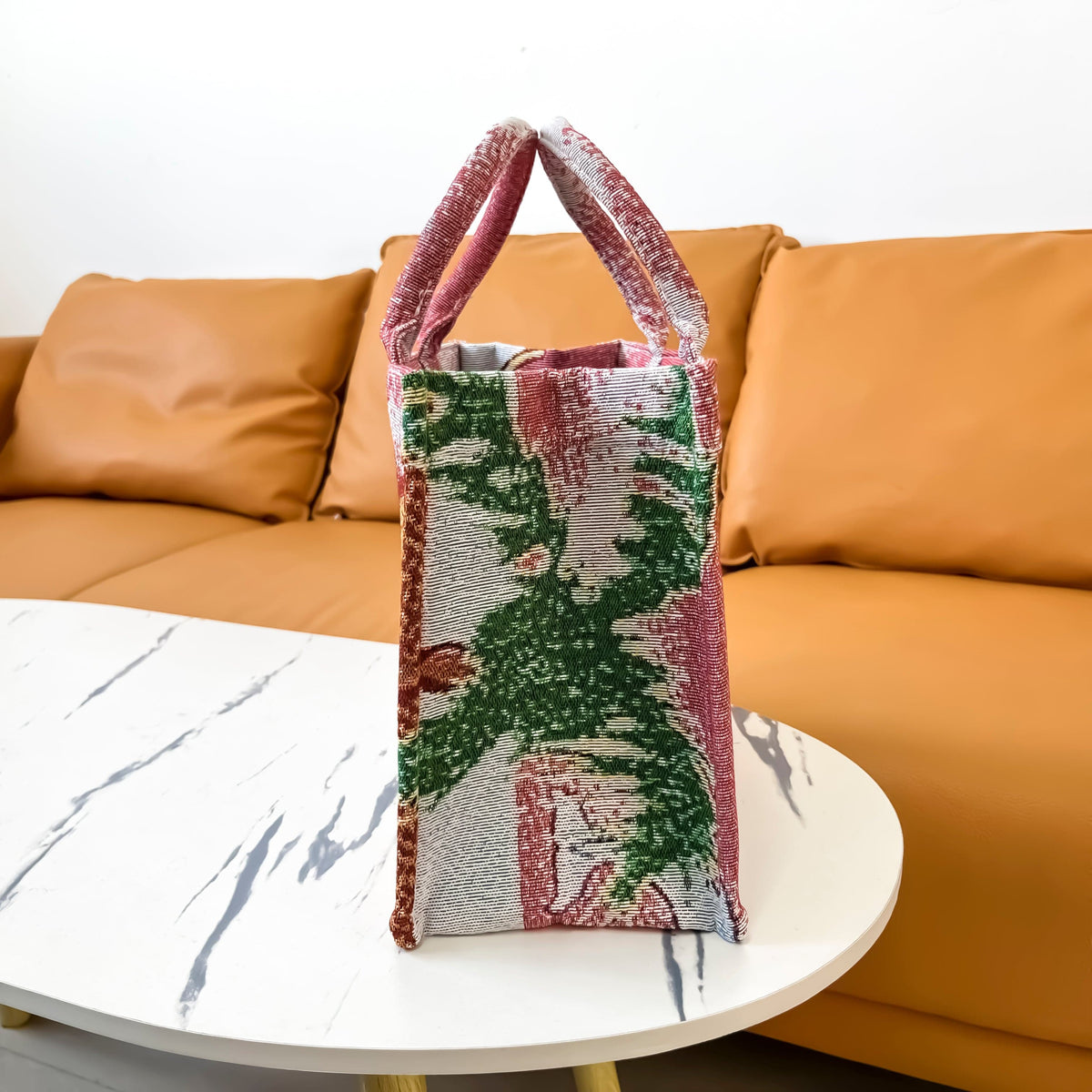BAD BUNY TAPESTRY TOTE BAG - RDMCLOTHINGART