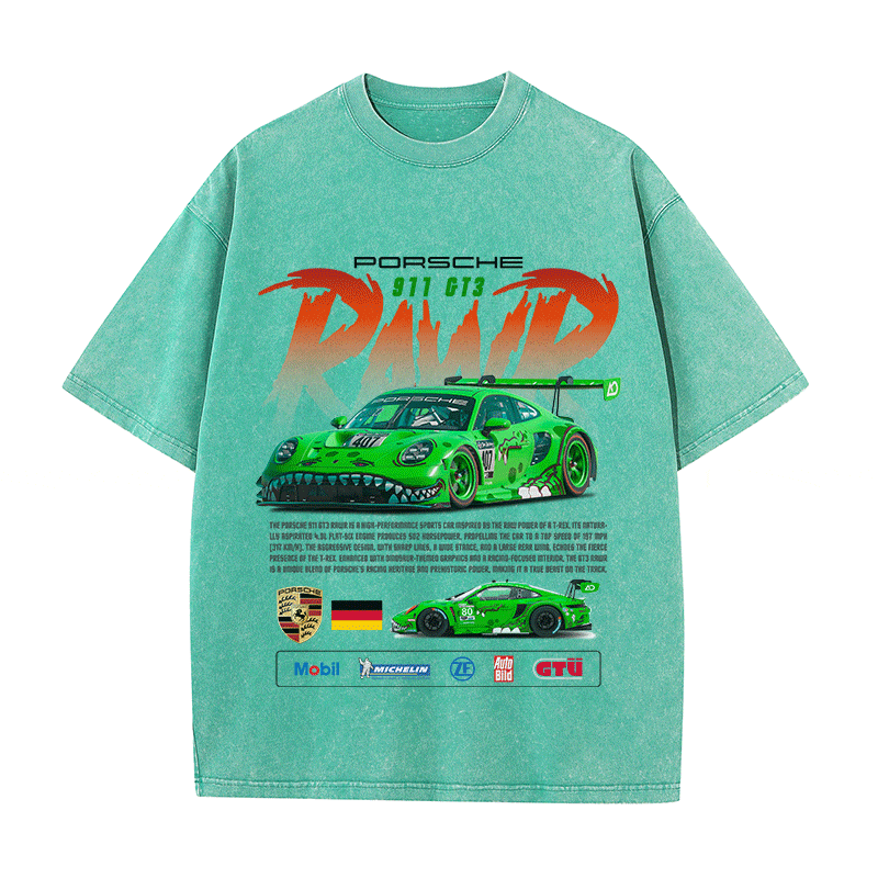 RDMCLOTHINGART tapestry hoodie 911 RAWR HEAVY WEIGHT COTTON TEE-8841
