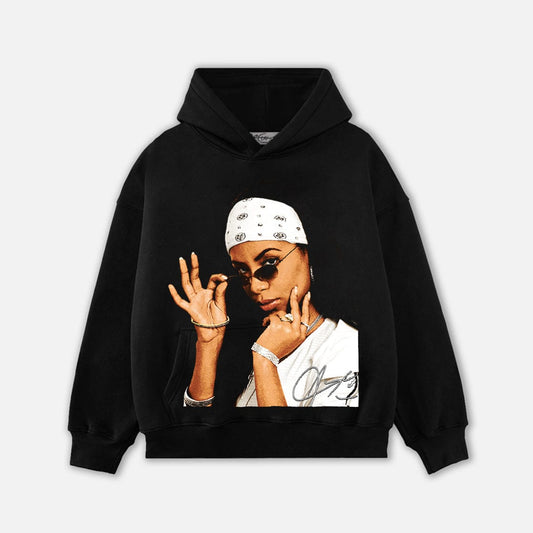 AALIYAH HEAD HOODIE-1071 - RDMCLOTHINGART