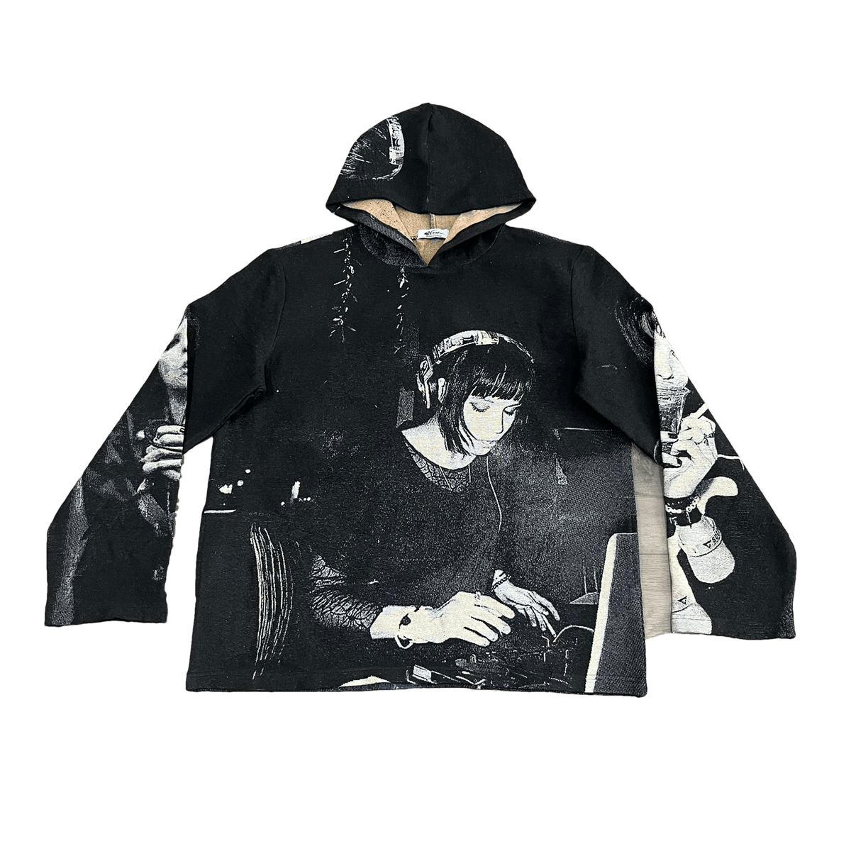 RDMCLOTHINGART tapestry hoodie ALICE TAPESTRY HOODIE