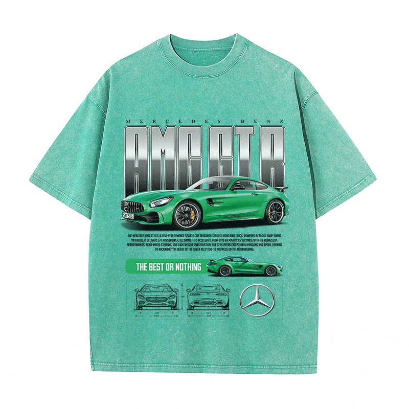 RDMCLOTHINGART tapestry hoodie AMG GT R HEAVY WEIGHT COTTON TEE-8830