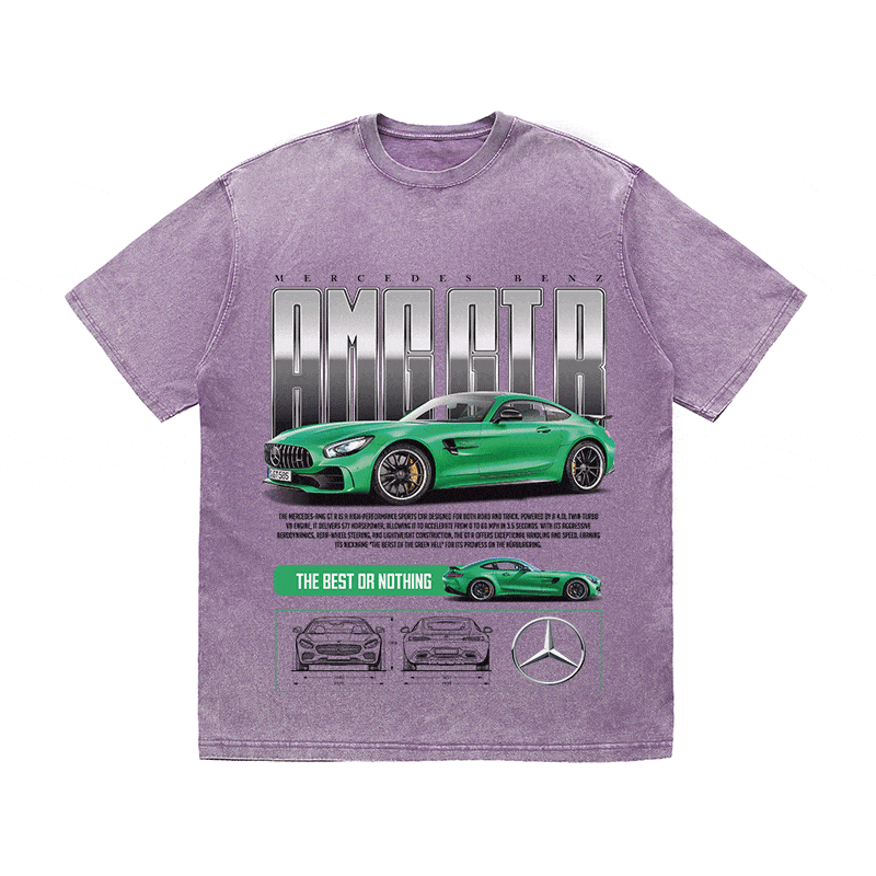 RDMCLOTHINGART tapestry hoodie AMG GT R HEAVY WEIGHT COTTON TEE-8830