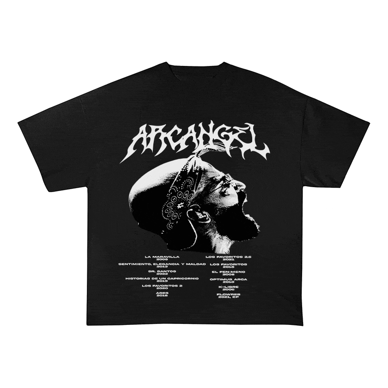RDMCLOTHINGART tapestry hoodie ARCANGEL HEAVY WEIGHT COTTON TEE-8872