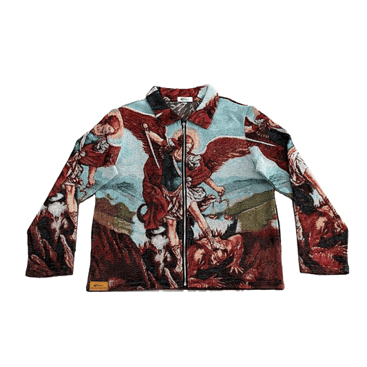 RDMCLOTHINGART tapestry hoodie ARCHANGEL MICHAEL TAPESTRY JACKET
