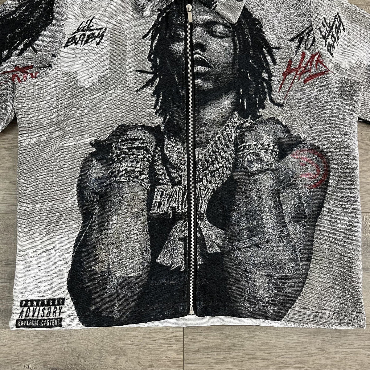 RDMCLOTHINGART tapestry hoodie BABY TAPESTRY TEE