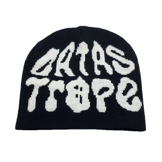 RDMCLOTHINGART tapestry hoodie BEANIE-2046