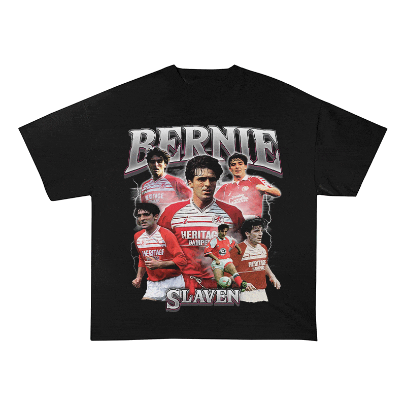 RDMCLOTHINGART tapestry hoodie BERNIE HEAVY WEIGHT COTTON TEE-8950