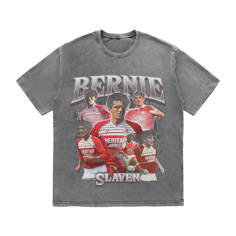 RDMCLOTHINGART tapestry hoodie BERNIE HEAVY WEIGHT COTTON TEE-8950