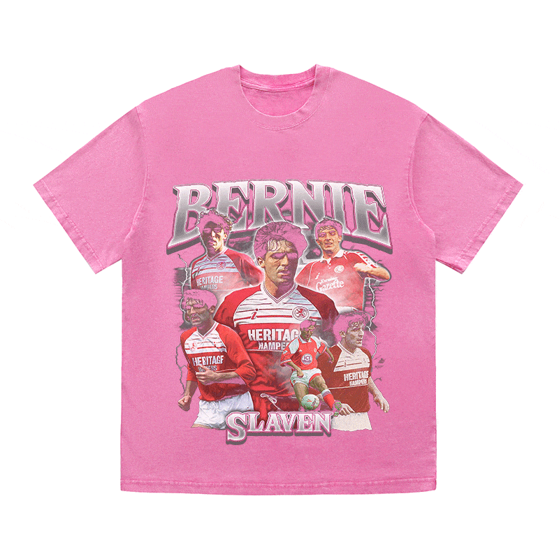 RDMCLOTHINGART tapestry hoodie BERNIE HEAVY WEIGHT COTTON TEE-8950