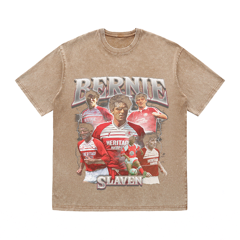 RDMCLOTHINGART tapestry hoodie BERNIE HEAVY WEIGHT COTTON TEE-8950