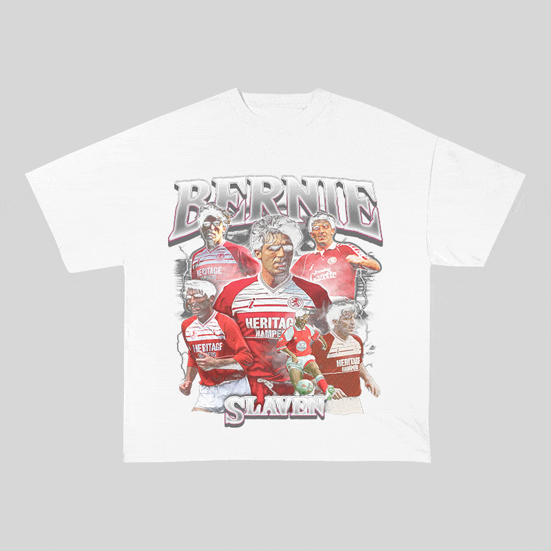 RDMCLOTHINGART tapestry hoodie BERNIE HEAVY WEIGHT COTTON TEE-8950