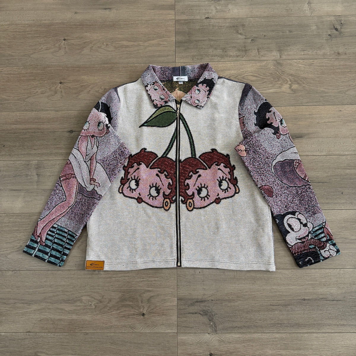 BETTY BOOP CHERRIES TAPESTRY JACKET