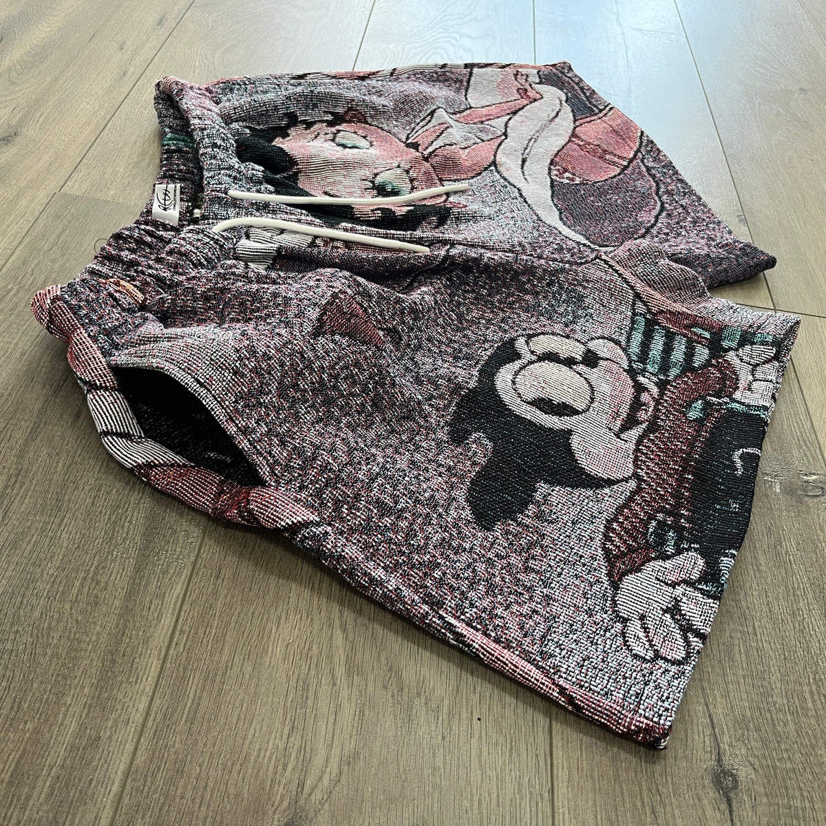 RDMCLOTHINGART tapestry hoodie BETTY BOOP CHERRIES TAPESTRY SHORTS