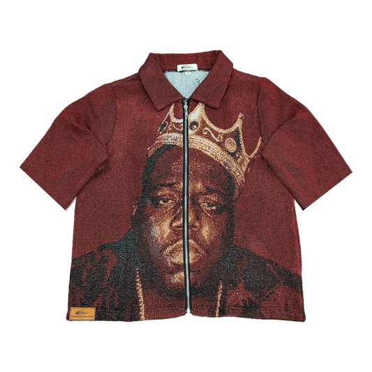 RDMCLOTHINGART tapestry hoodie BIGGIE TAPESTRY TEE-98332