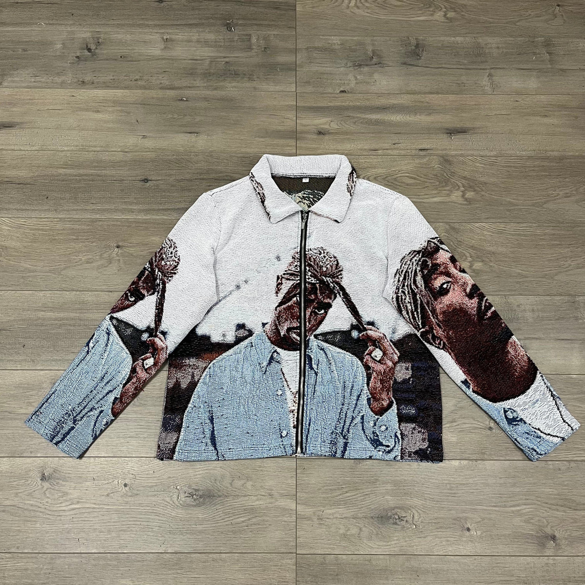 RDMCLOTHINGART tapestry hoodie BLUE 2PAC TAPESTRY JACKET