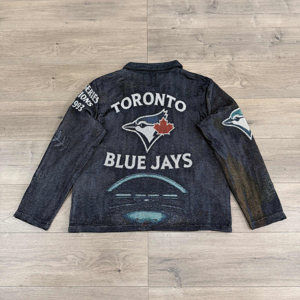 RDMCLOTHINGART tapestry hoodie BLUE JAYS TAPESTRY JACKET
