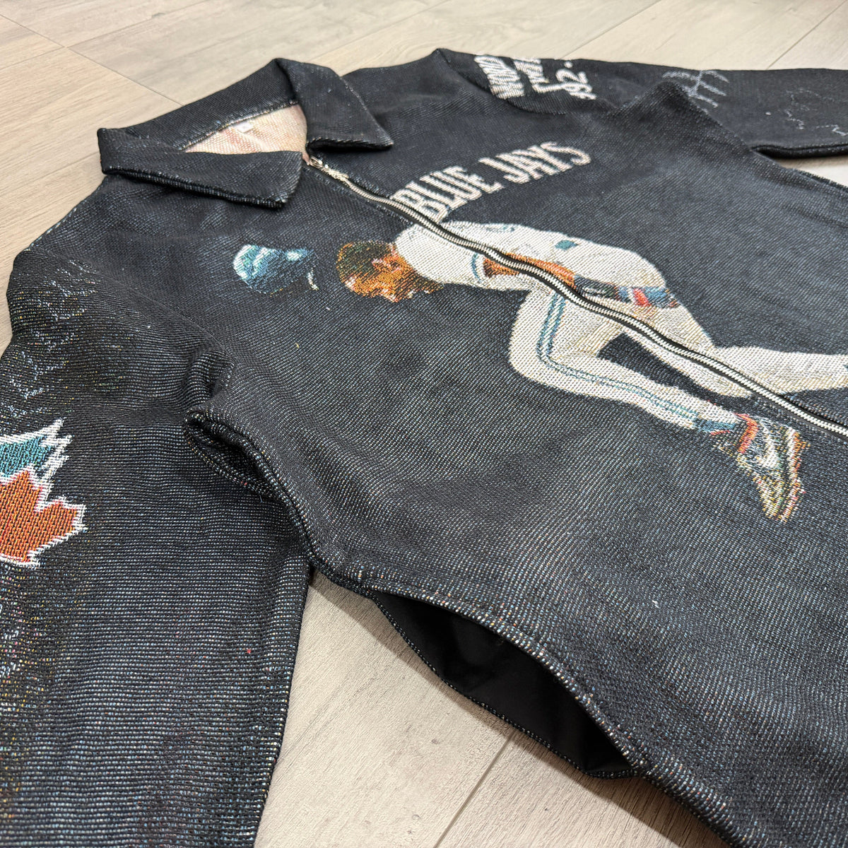 RDMCLOTHINGART tapestry hoodie BLUE JAYS TAPESTRY JACKET