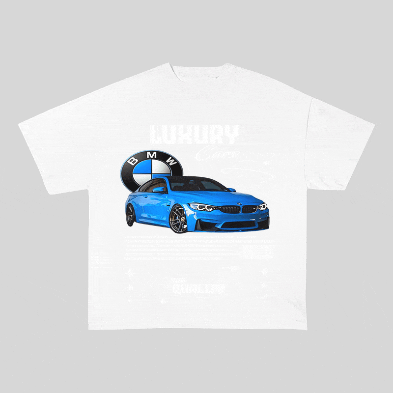 RDMCLOTHINGART tapestry hoodie BMW HEAVY WEIGHT COTTON TEE-9090