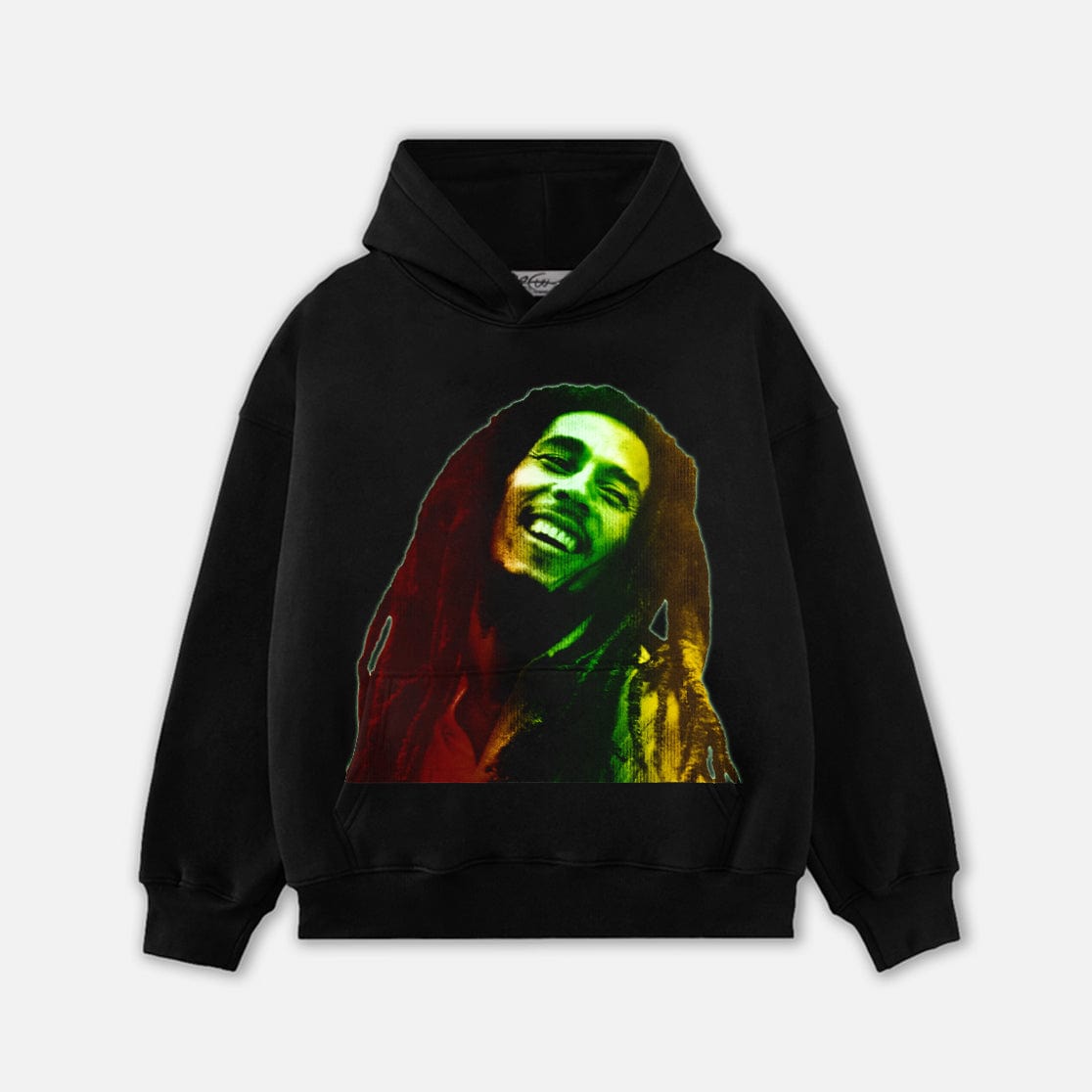 BOBMARLEY HEAD HOODIE-1072 - RDMCLOTHINGART