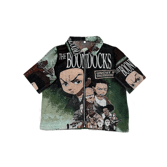 RDMCLOTHINGART tapestry hoodie BOONDOCKS TAPESTRY TEE