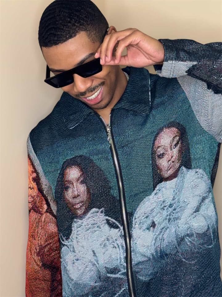RDMCLOTHINGART tapestry hoodie BRANDY&MONICA TAPESTRY JACKET-98349