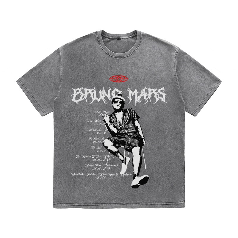 RDMCLOTHINGART tapestry hoodie BRUNO MARS HEAVY WEIGHT COTTON TEE-8874