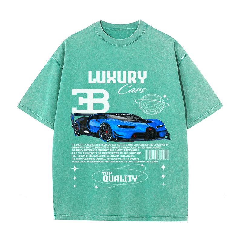 RDMCLOTHINGART tapestry hoodie BUGATTI HEAVY WEIGHT COTTON TEE-9091