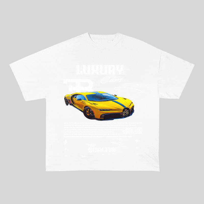 RDMCLOTHINGART tapestry hoodie BUGATTI HEAVY WEIGHT COTTON TEE-9092