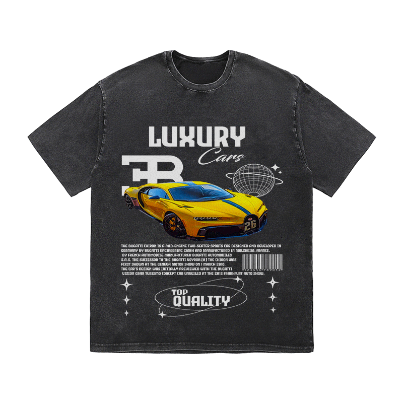 RDMCLOTHINGART tapestry hoodie BUGATTI HEAVY WEIGHT COTTON TEE-9092