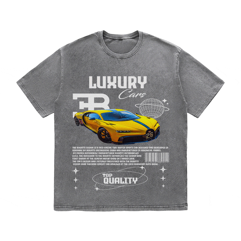 RDMCLOTHINGART tapestry hoodie BUGATTI HEAVY WEIGHT COTTON TEE-9092