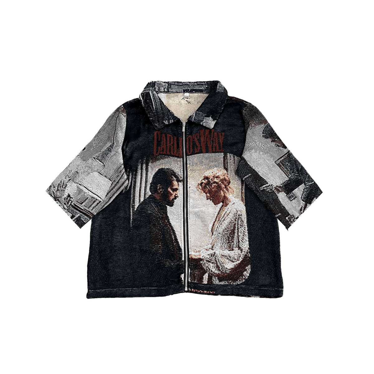 RDMCLOTHINGART tapestry hoodie CARLITO'S WAY TAPESTRY TEE