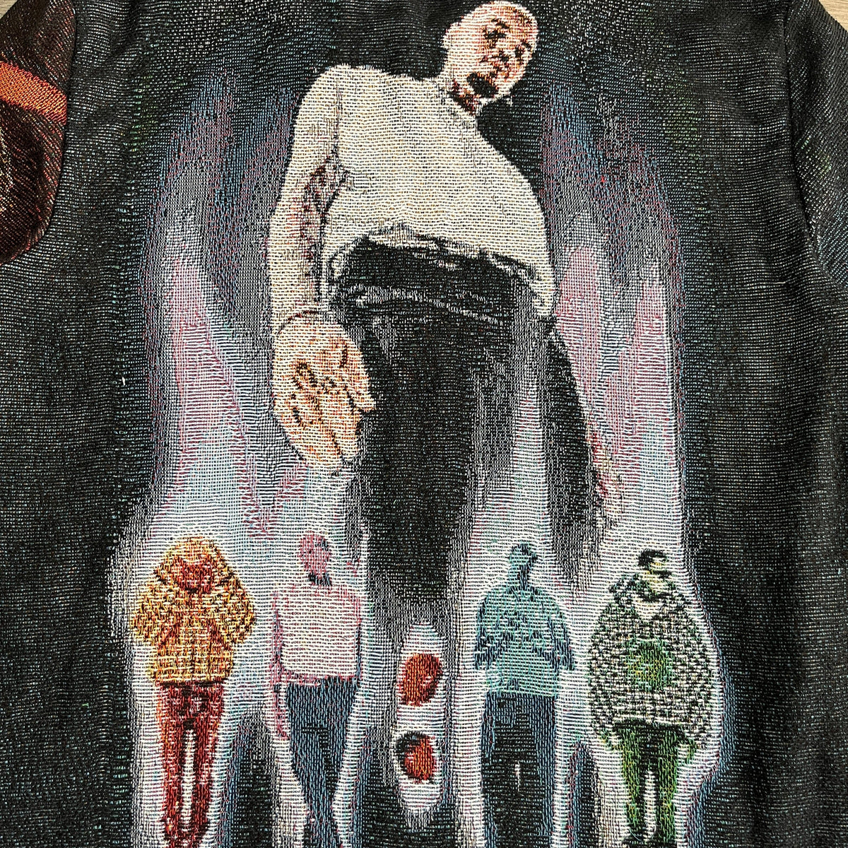 RDMCLOTHINGART tapestry hoodie CHRIS BROWN TAPESTRY JACKET