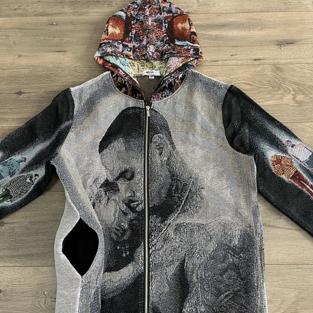 RDMCLOTHINGART tapestry hoodie CHRIS BROWN V3 TAPESTRY HOODIE