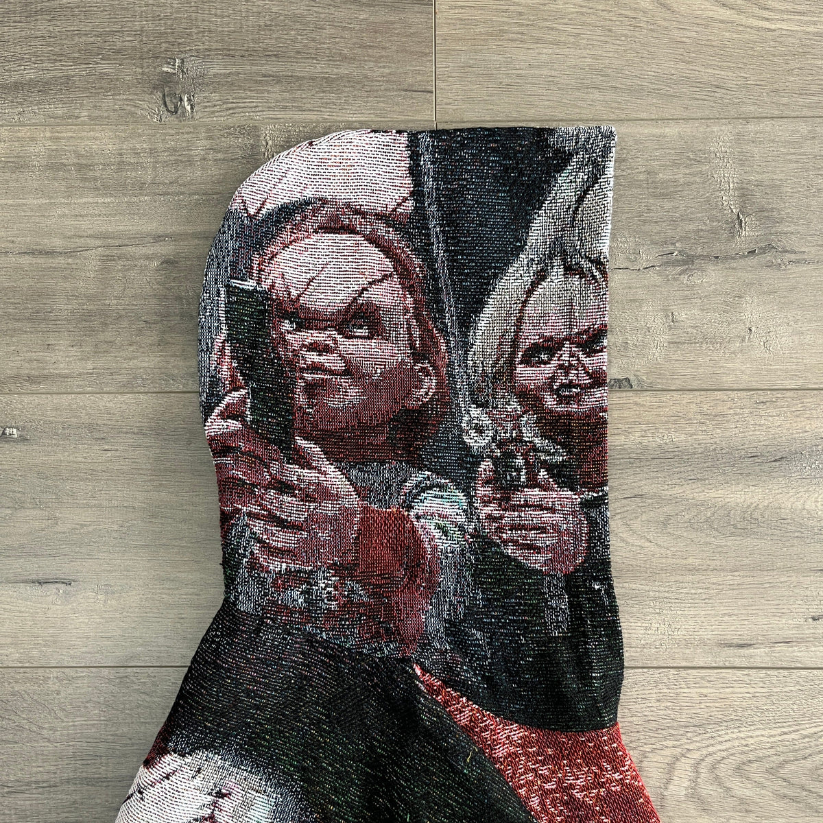RDMCLOTHINGART tapestry hoodie CHUCKY TAPESTRY HOODIE