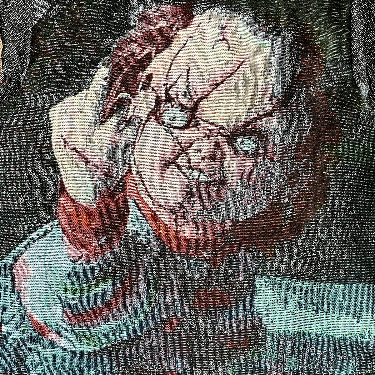 RDMCLOTHINGART tapestry hoodie CHUCKY TAPESTRY HOODIE
