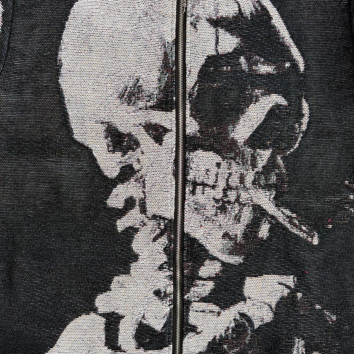 RDMCLOTHINGART tapestry hoodie CIGARETTE SKULL TAPESTRY JACKET
